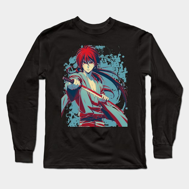 kenshin Long Sleeve T-Shirt by DinoZard